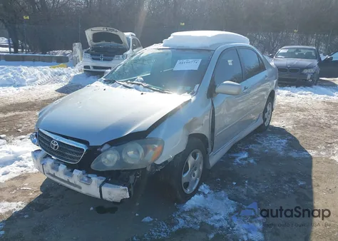 2003 Toyota Corolla S из США, поврежденный, VIN 1NXBR38E93Z086014